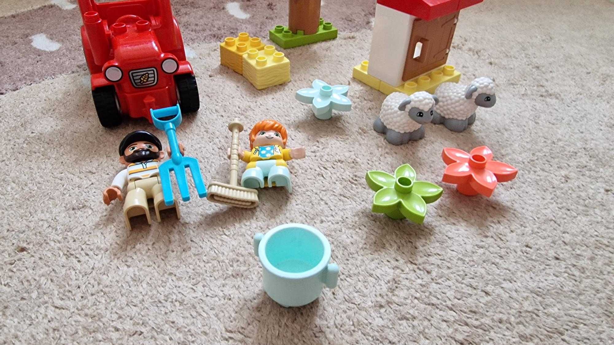 LEGO Duplo 10950 Traktor i zwierzęta gospodarskie KOMPLET B.DOBRY STAN