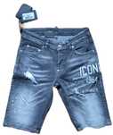 Dsquared2 Spodenki męskie Jeans ICON szare rozm.46 Wyprzedaż
