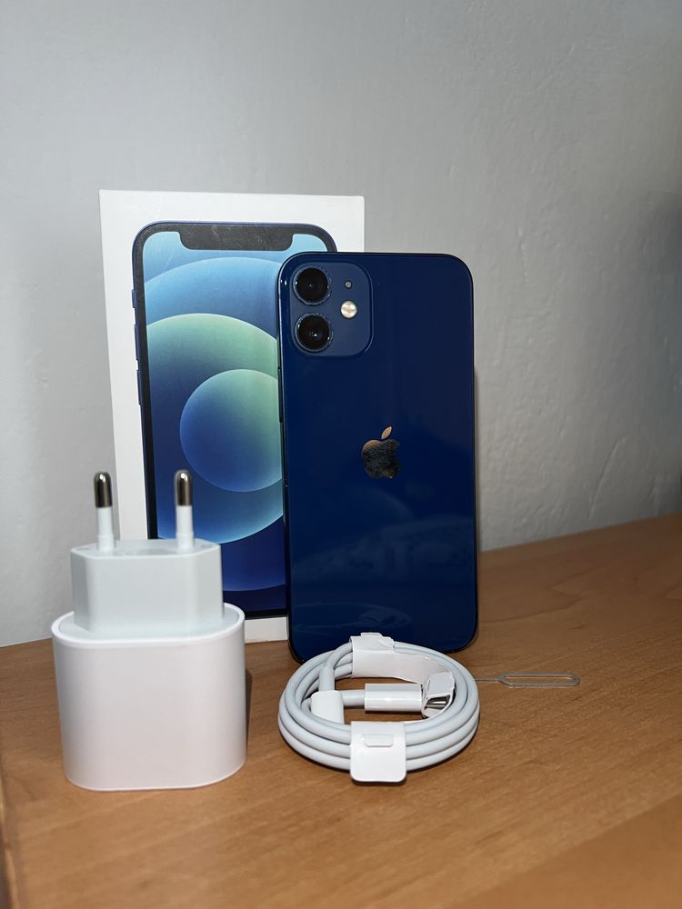 Iphone 12 mini niebieski bardzo dobry stan 64GB
