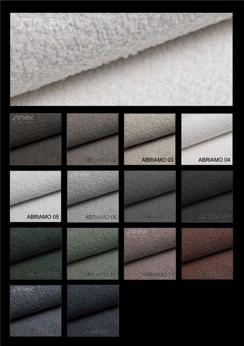 KANAPA rozkładana VEM z funkcją spania sofa tkanina boucle