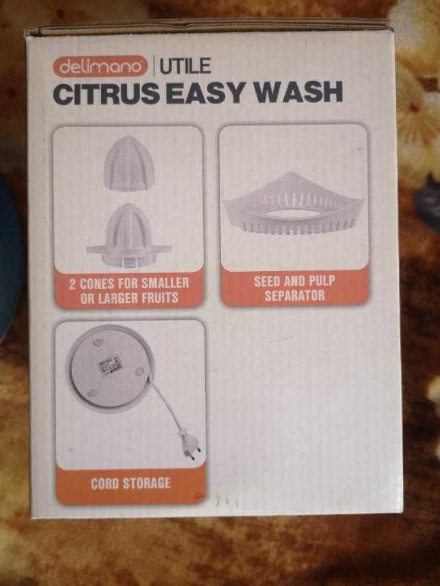 Соковижималка Delimano Utile Citrus Easy Wash