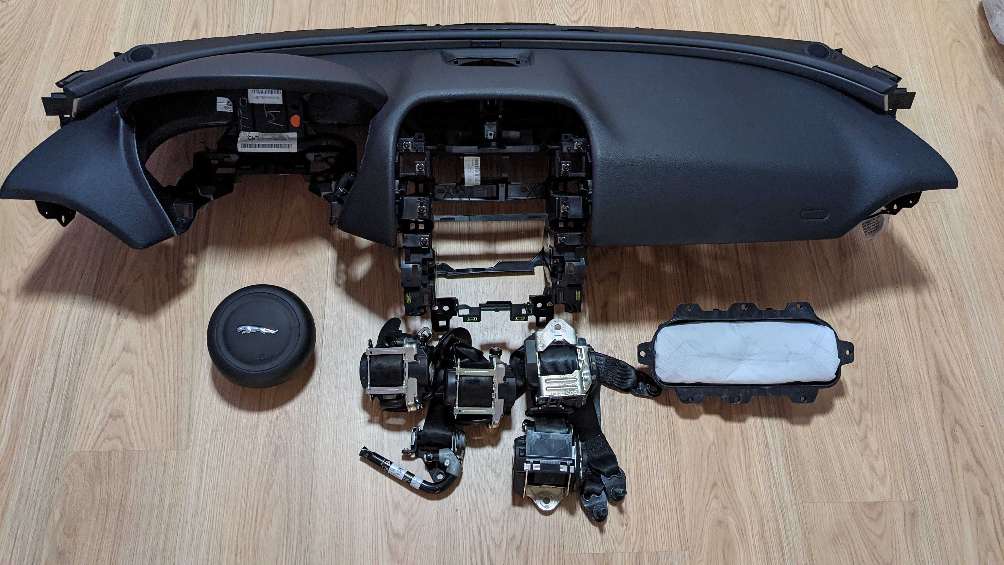 Conjunto Kit Airbags Tablier Jaguar XE Original