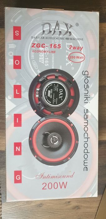 Głośniki Samochodowe DAX ZGC-165