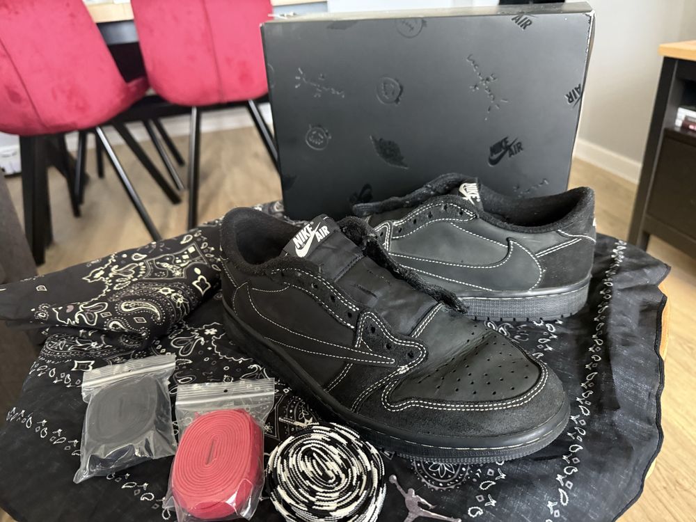 Nike Jordan 1 x Travis Scott Black Phantom roz. 41