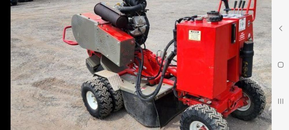 Frezowanie pni korzeni