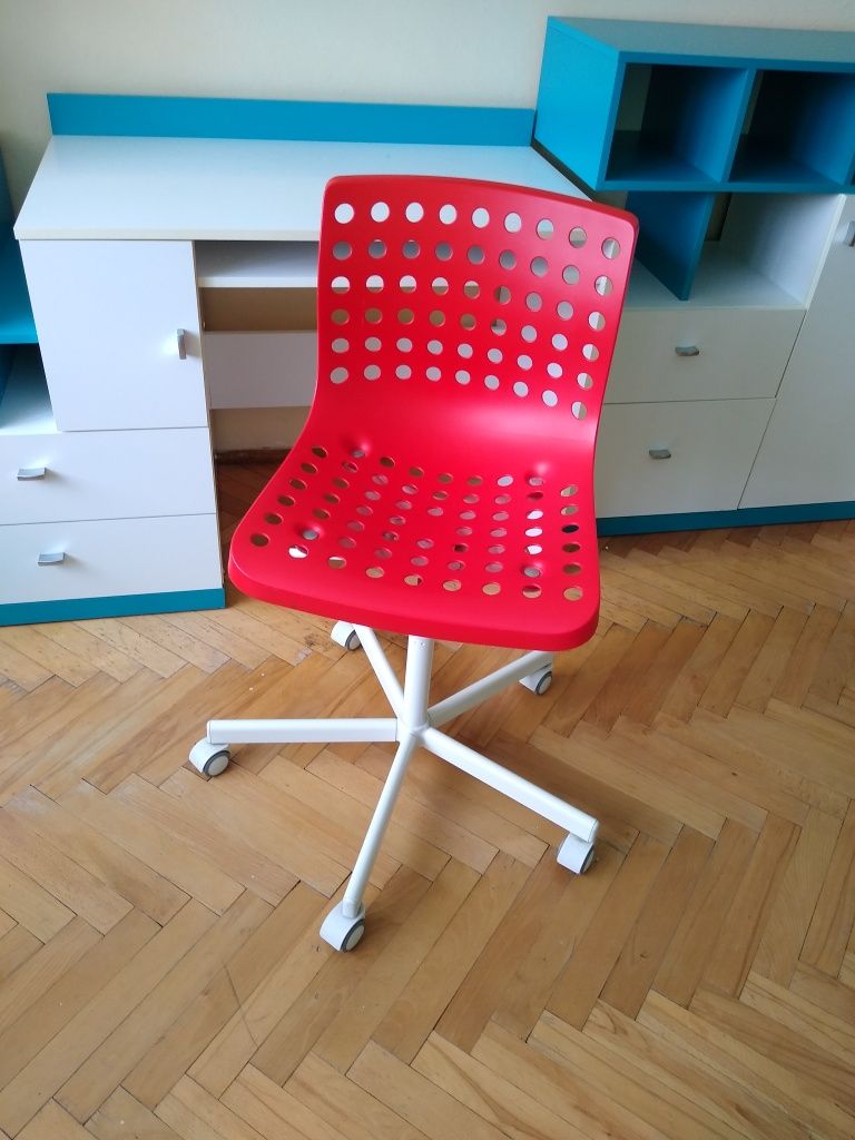 Fotel krzesło obrotowy biurowy IKEA