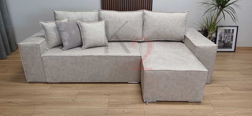 Narożnik FABIO Bonell sztruks USB rogówka sofa szybka dostawa +gratis