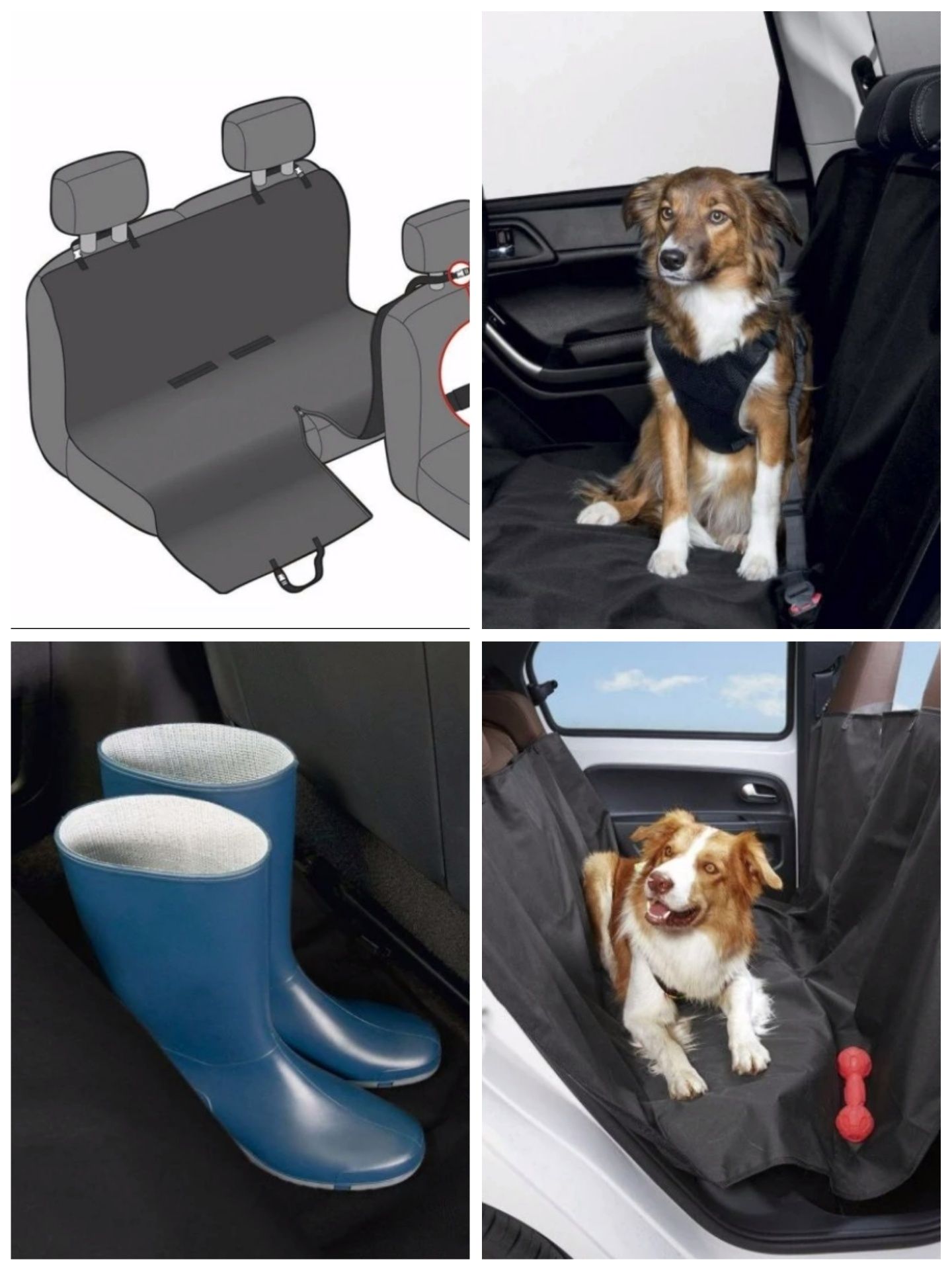 Чехол в авто для защиты сидений при перевозке грузов и животных.