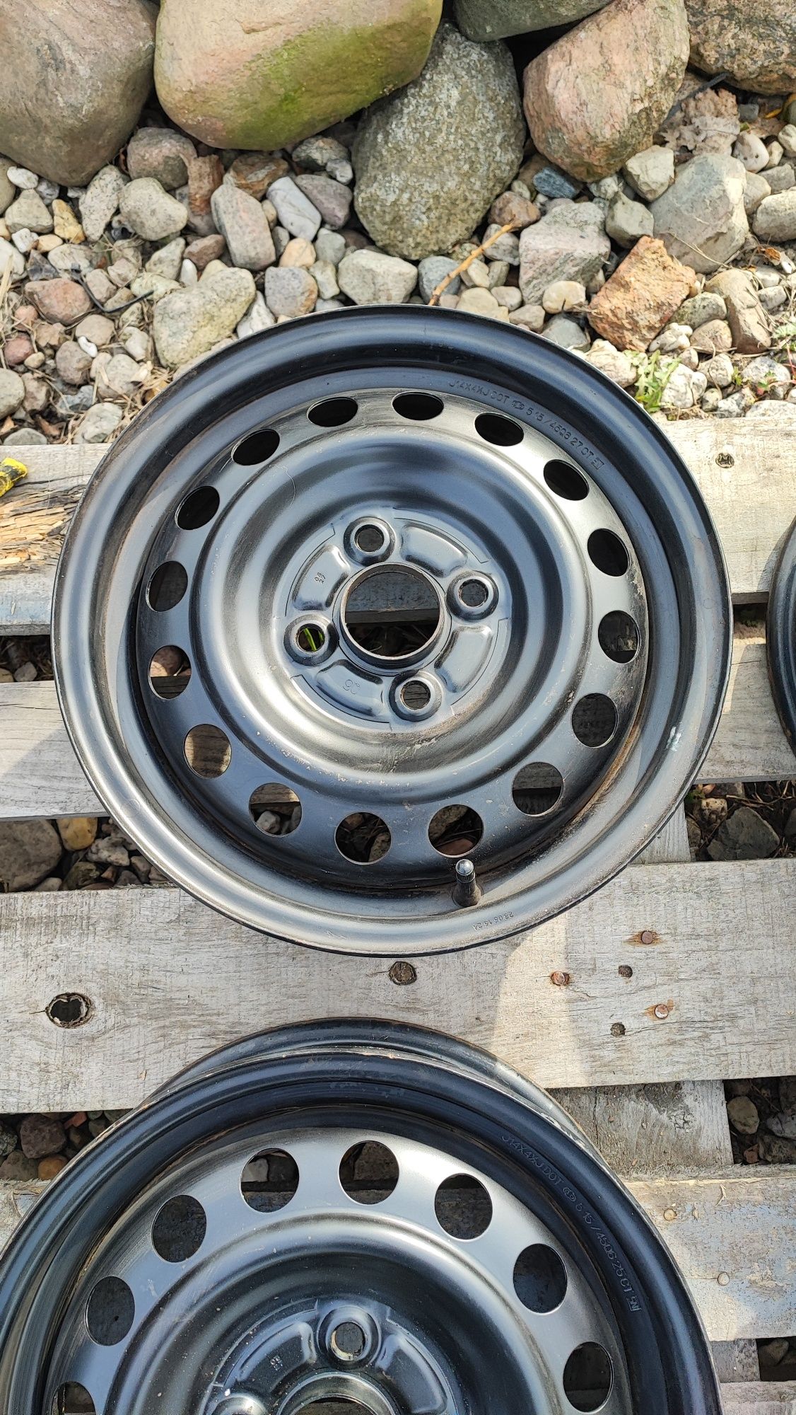 Komplet felg stalowych 14" 4x100 Mitsubishi spacestar