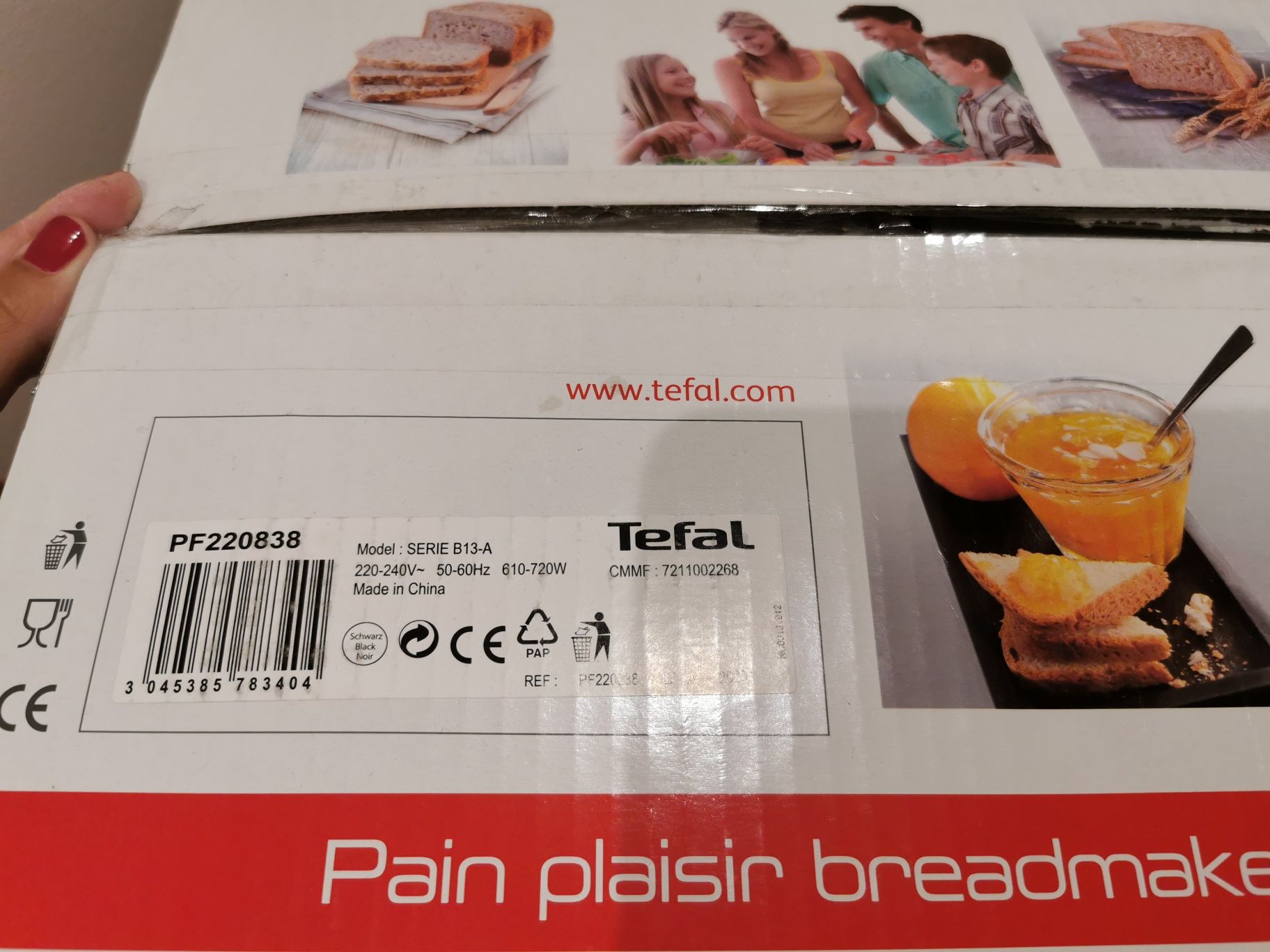 Wypiekacz do chleba TEFAL PAIN PLAISIR PF220838