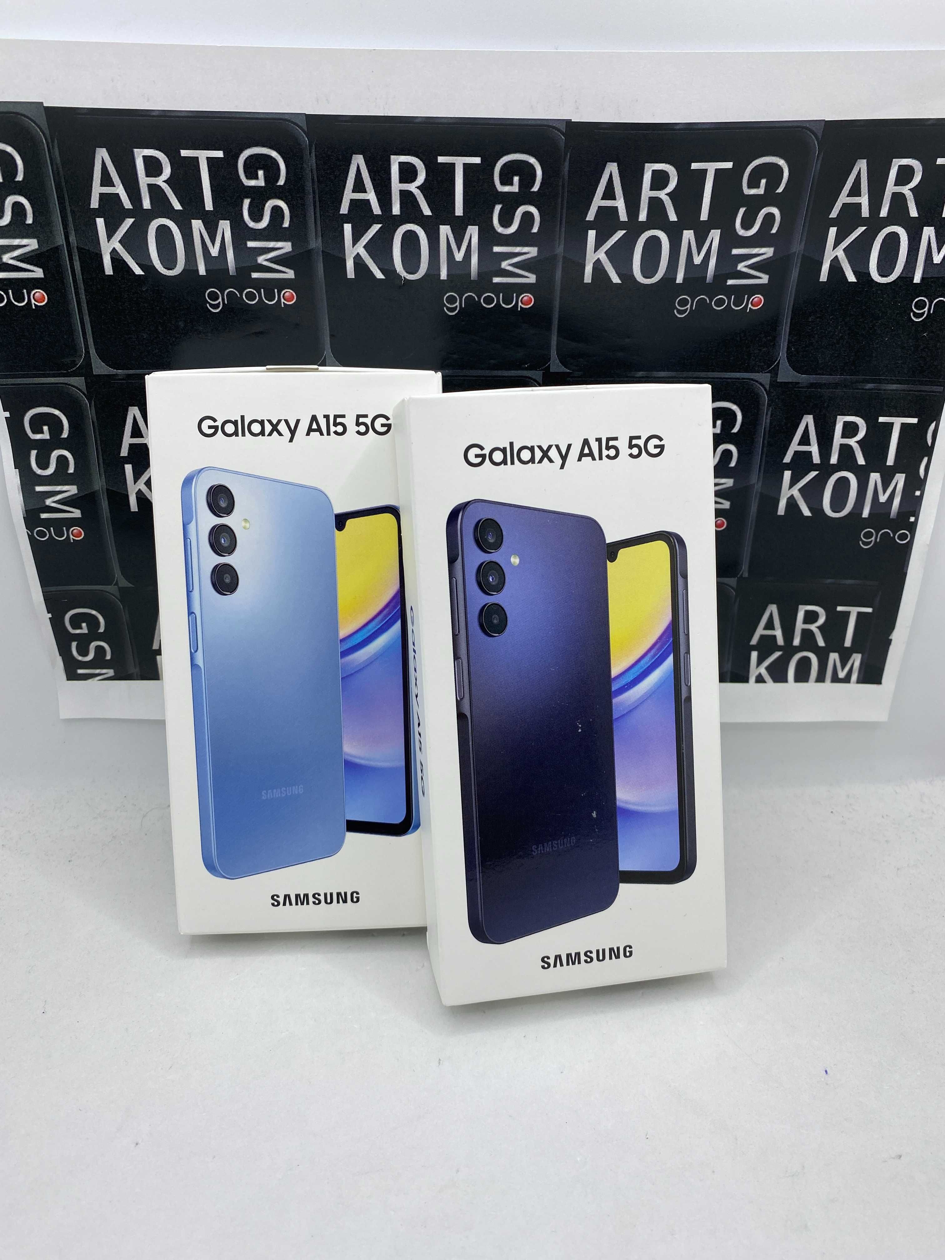 NAJTANIEJ od ARTKOM NOWY Samsung A15 5G 4/128GB Kolory 639zł HIT Cena