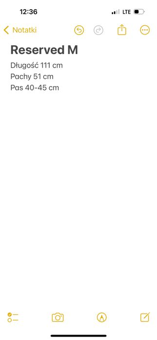 Nowa sukienka Reserved rozmiar M