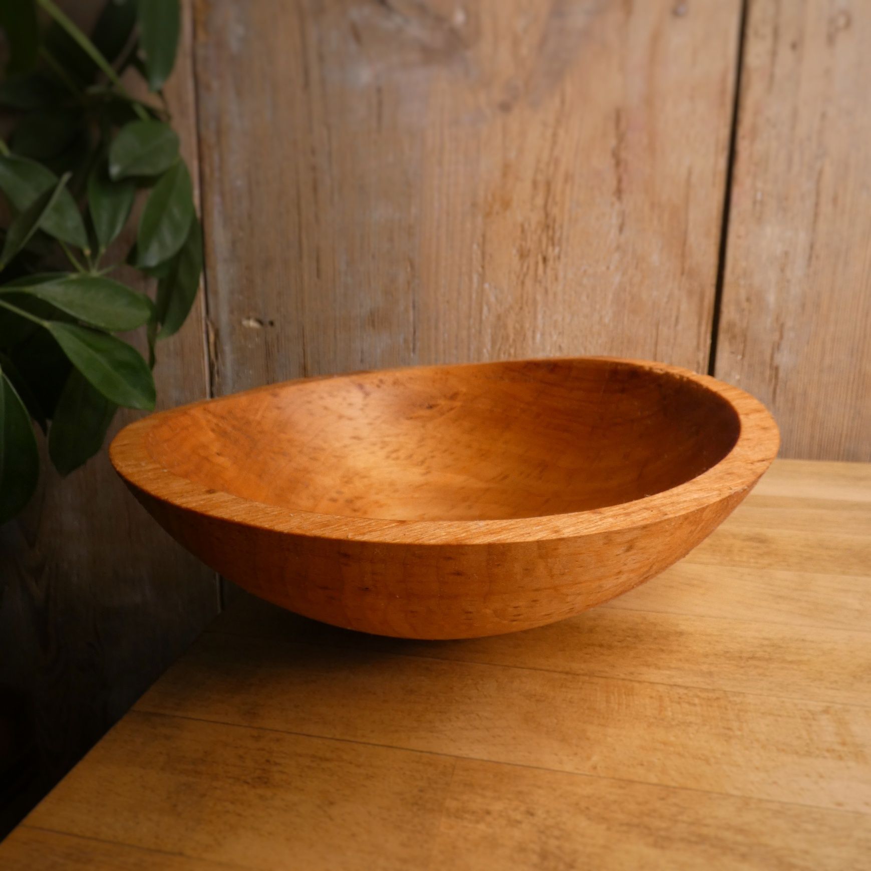 Miska misa drewniana wierzba handmade wooden bowl boho rękodzieło etno