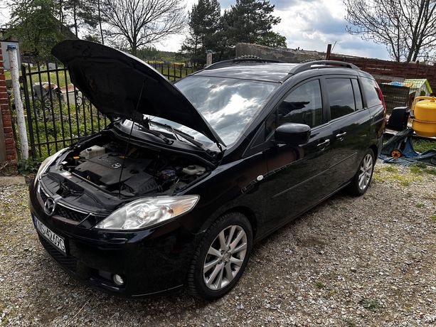 Mazda 5 2.0 D tempomat klima dvd 2005r