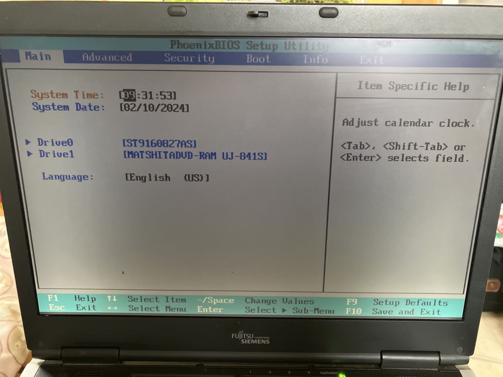 Fujitsu siemens lifebook C1410