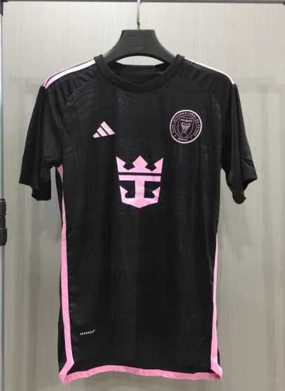 Ciemno-fioletowa koszulka kibiców w stylu Messiego dla Inter Miami