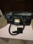Louis Vuitton oryginalna skórzana torba kuferek