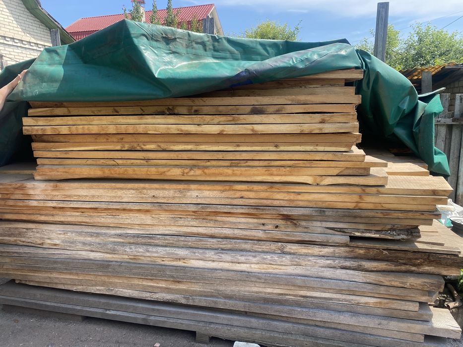 Обрезная доска, 5-7 год ветровой сушки