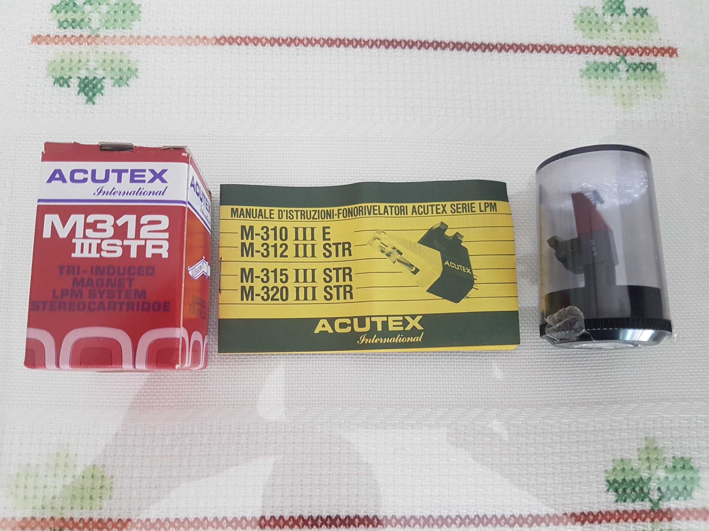 ACUTEX 312 III STR Cartucho Fono Estéreo