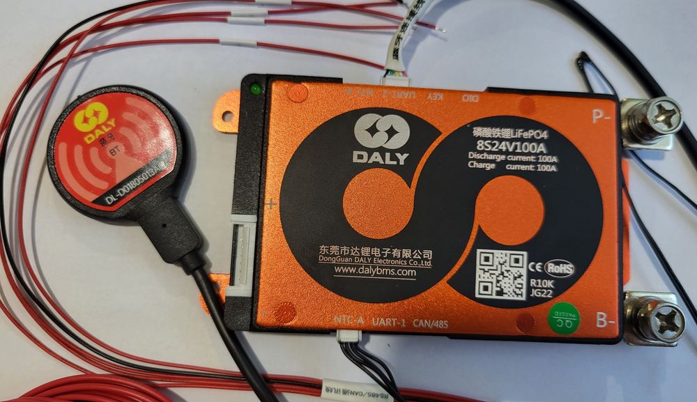 Bms Daly 8s 24v 100a bluetouth