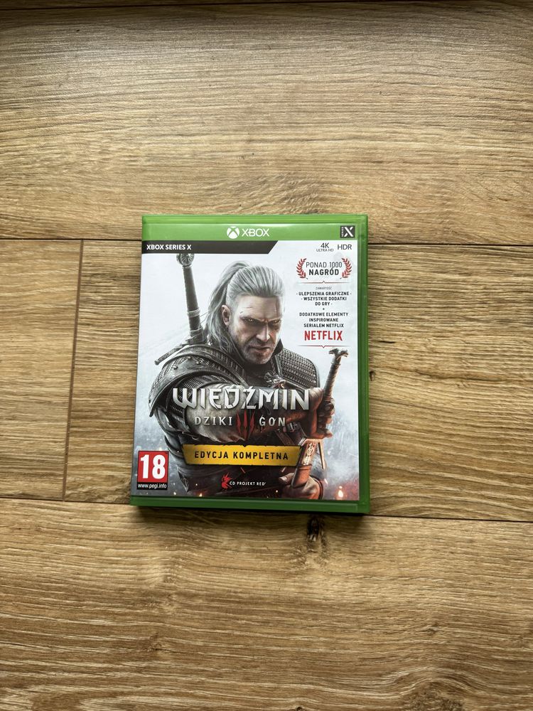 Gra Wiedźmin III Dziki Gon PL Edycja Kompletna Roku GOTY Xbox Series X