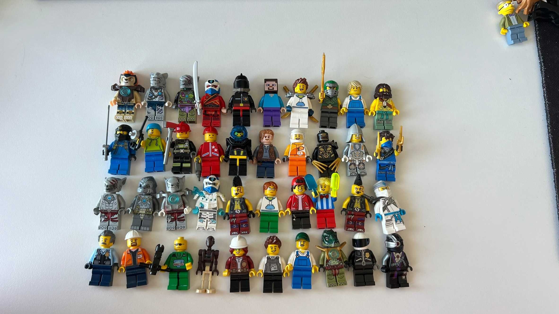 Minifigurki Figurki lego ninjago space starwars komplet 40szt