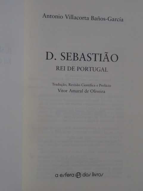 D. Sebastião, Rei de Portugal de Antonio Villacorta Baños-Garcia - 1ª