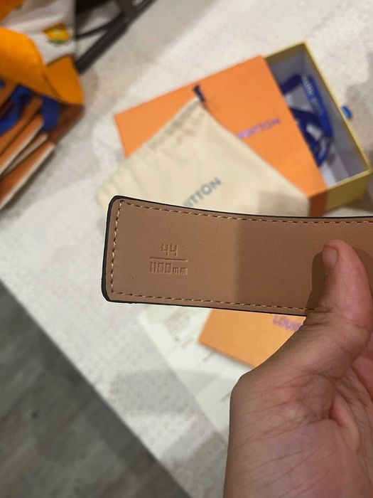 cinto lv Damier Graphite