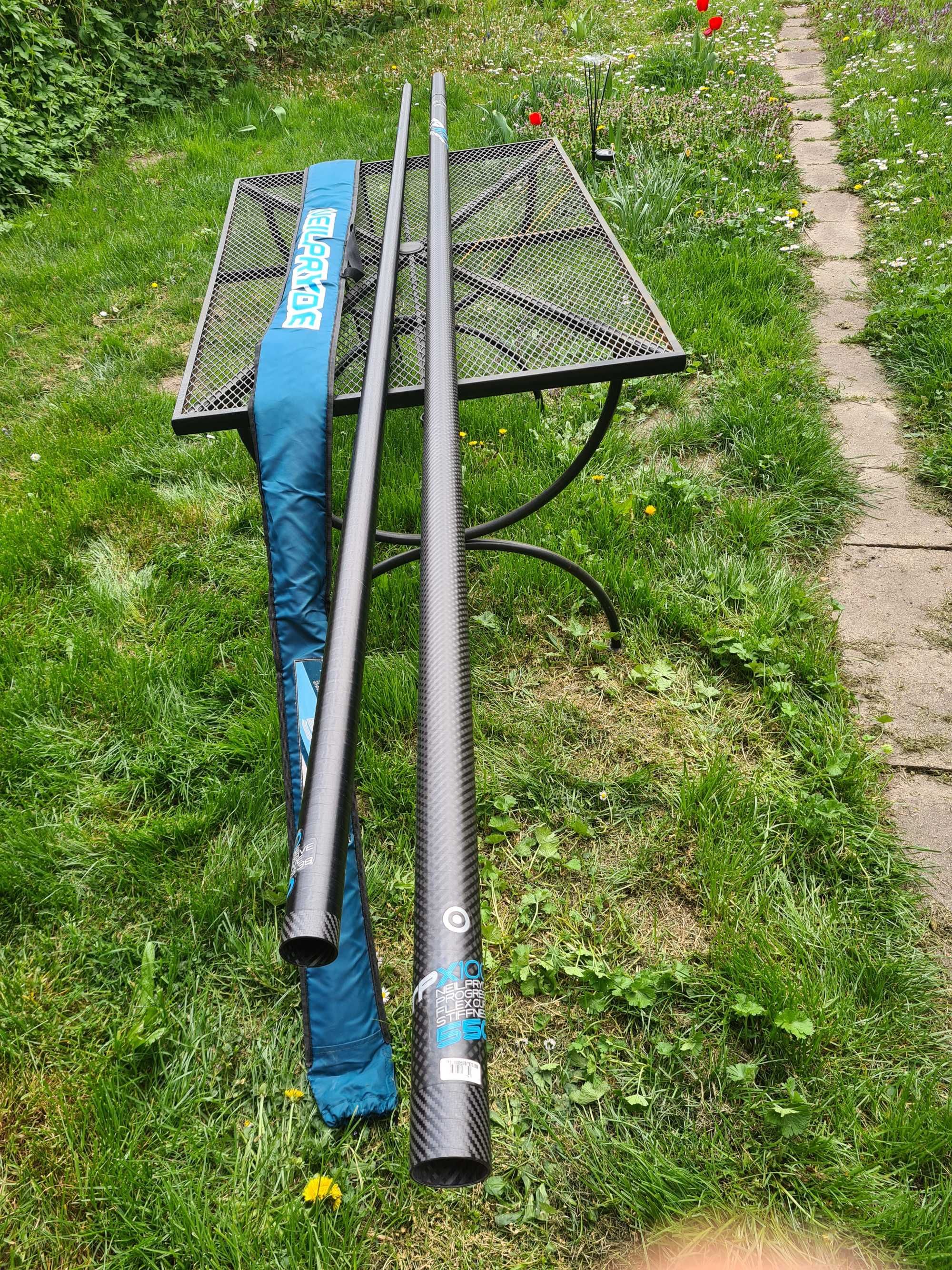 Maszt NeilPryde NP 550 cm, TPX 100, windsurfing, żagiel