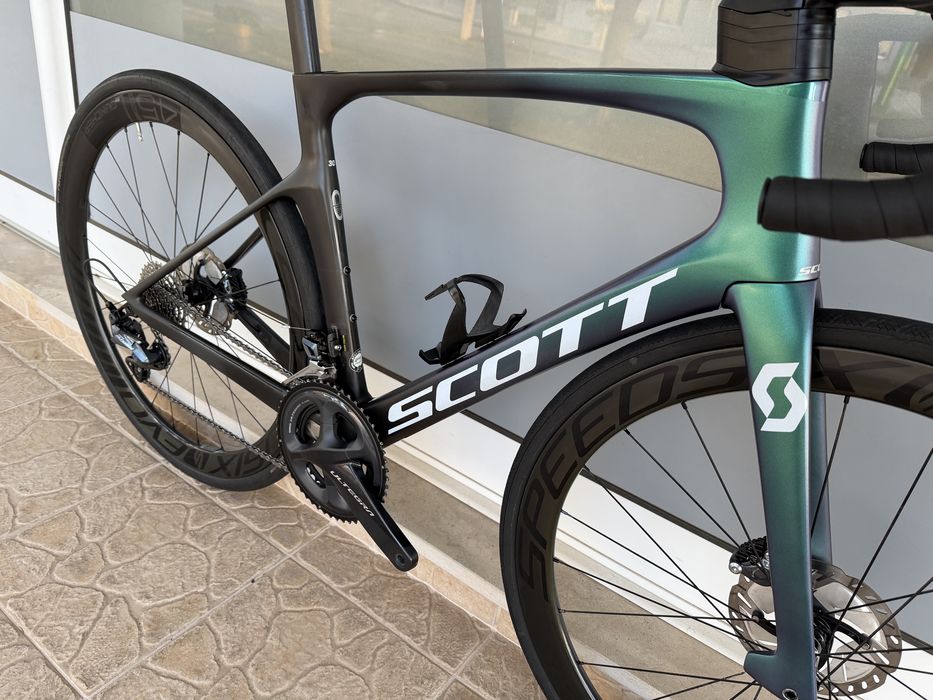 Bicicleta Scott Foil - rodas em carbono - Disco