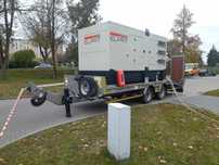 Wynajem agregatu prądotwórczego od 100kVA do 400kVA