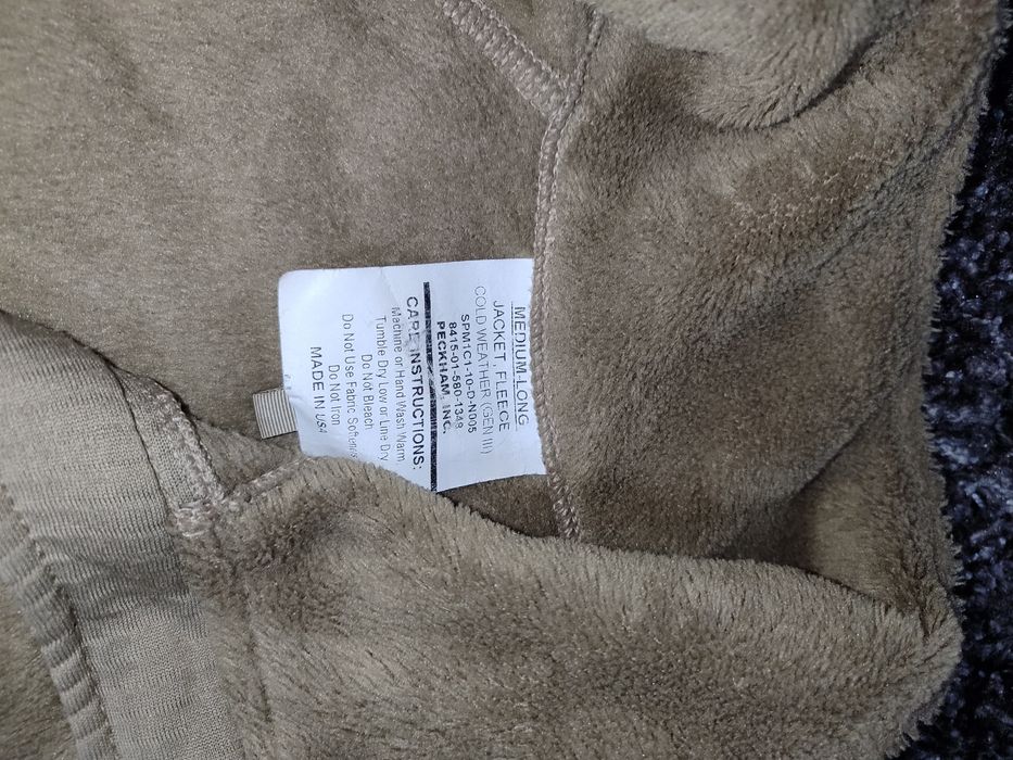 Фліска Level 3 jacket fleece ECWACS USA gen lll coyote койот