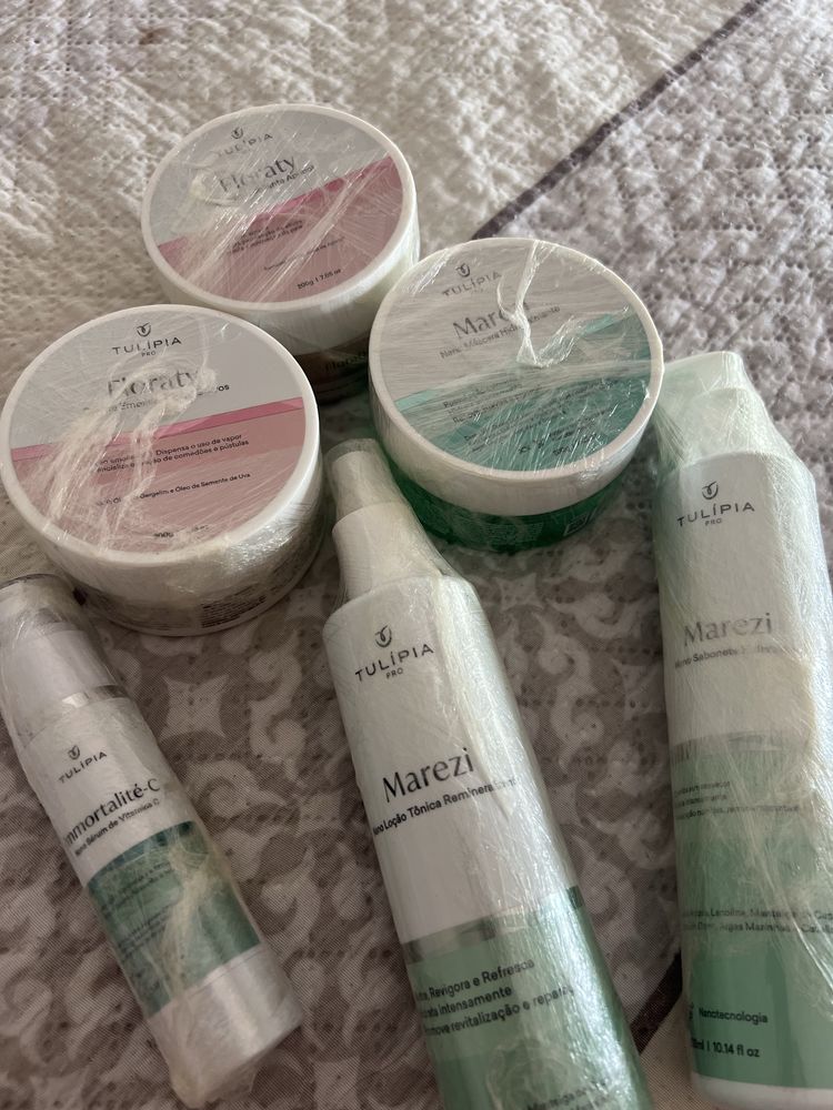 Kit limpeza de pele tulipia