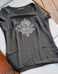 Bluzka bluzeczka t-shirt Reserved M czarna