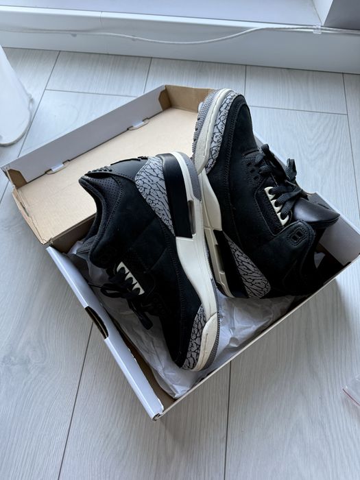 Кросівки Jordan 3 Retro Off Noir орігінал