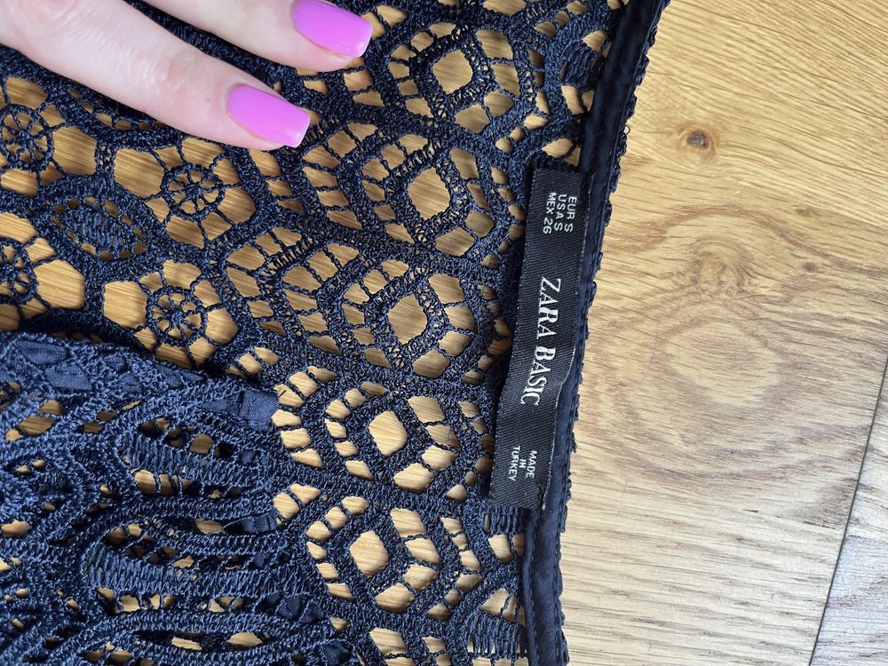 Накидка, жилетка, кофта ажурная Zara, новая, под вечернее платье
