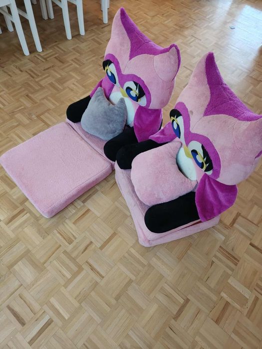 Pufa Sowa Rozkladana