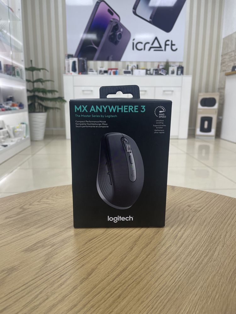 Миша Logitech MX Anywhere 3 Graphite (910-005988)