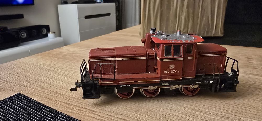 Lokomotywa Marklin skala H0.