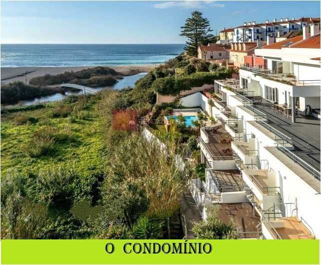Ericeira - Praia São Lourenço - T2 Duplex com piscina em cima da areia