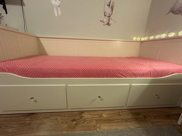 Łóżko Hemnes rozkładane