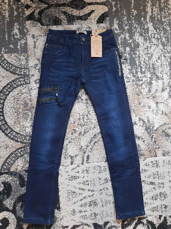 Новые теплые джинсы на флисе  Grace 152р
