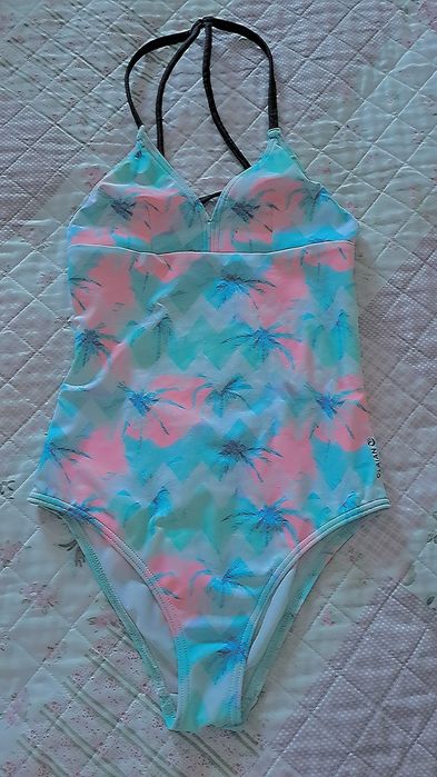 Fato de banho olaian de menina 8 anos
