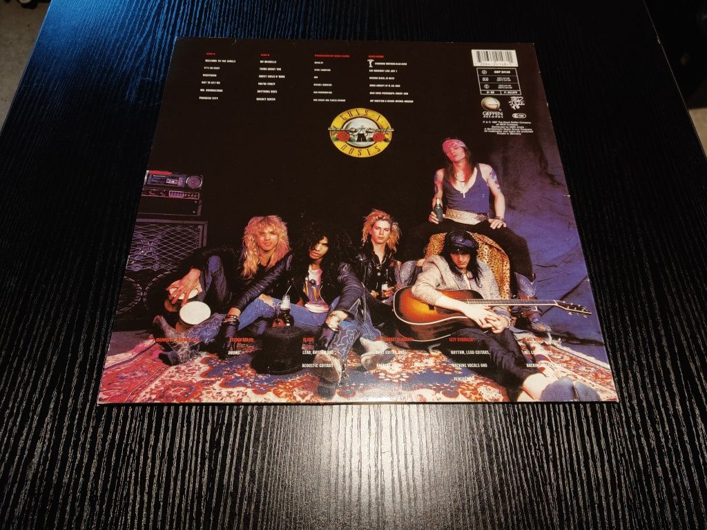 Guns N' Roses -Appetite For Destruction - Lp -1 Press - Ger.