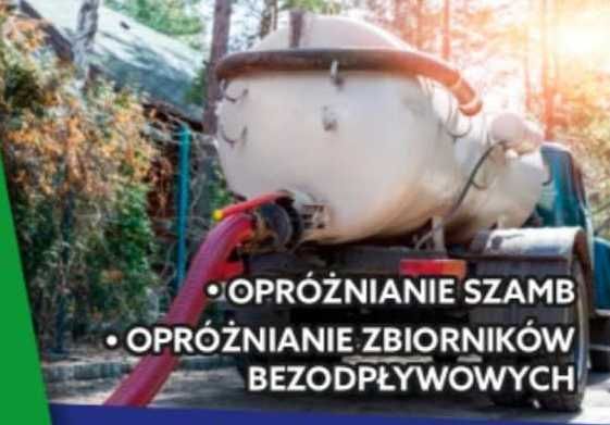 WYWÓZ szamba, zbiorników przydomowych, wszelkie nieczystości płynne
