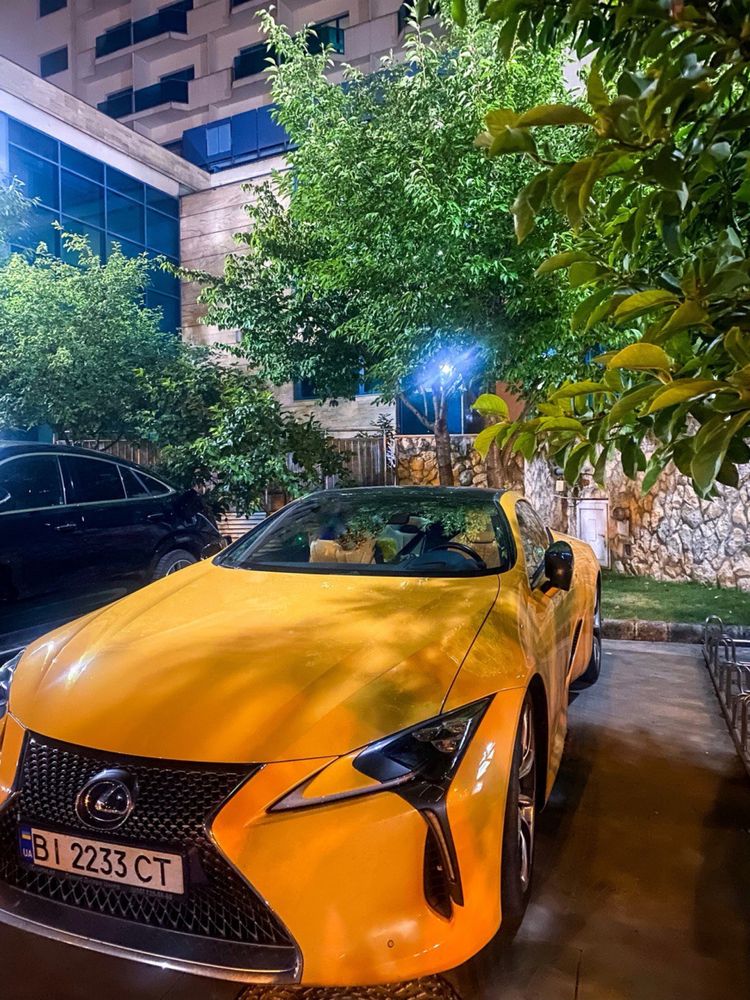 Lexus LC 500 Limited Yellow Edition