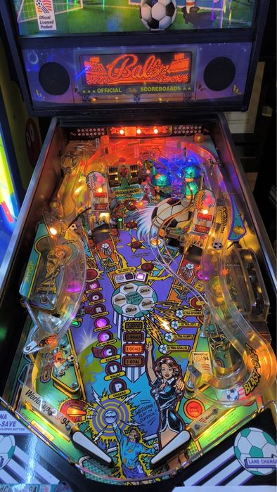 Pinball fliper flipper Williams Bally