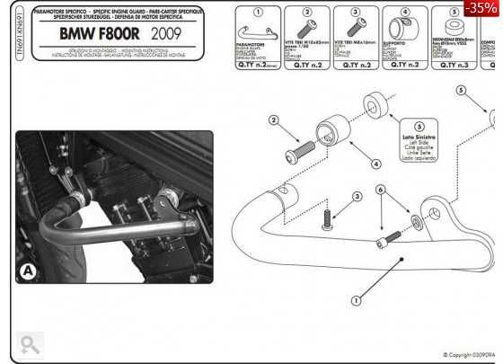 BMW f 800 r '09-14r GMOLE nowe GIVI