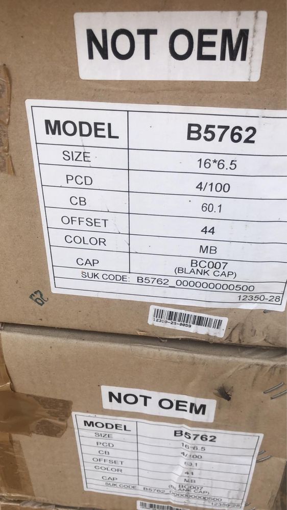 Felgi 16*6,5 jak nowe