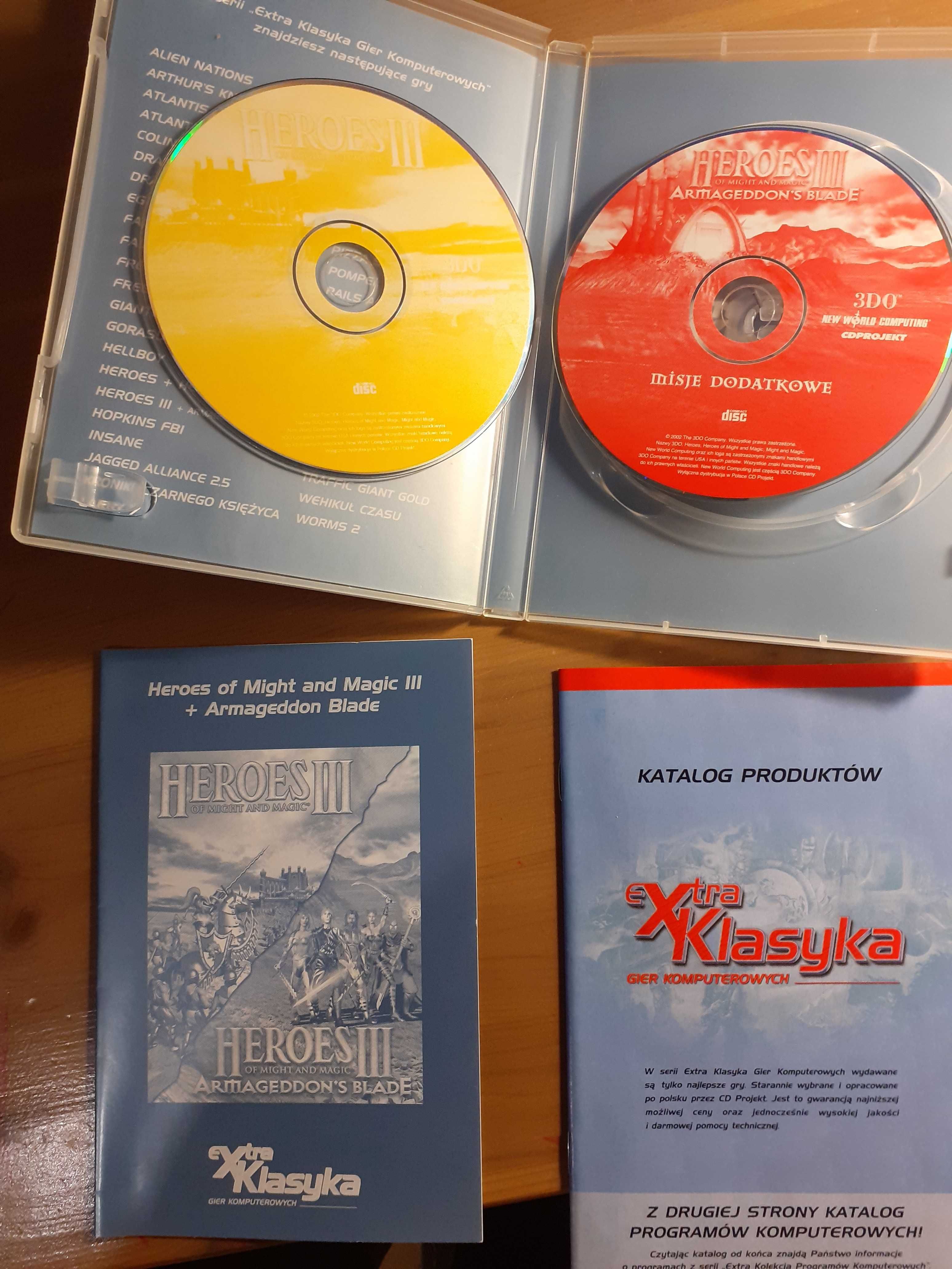 Gra PC Heroes of Might and Magic III  Armageddon's Blade eXtra Klasyka